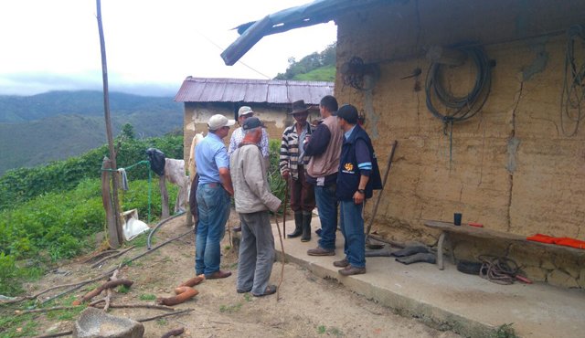 La comunidad de Llano Castro está satisfecha porque tienen personería jurídica para proyectar el distrito de riego. Roberto Ospino