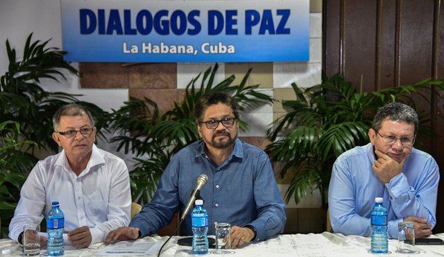 Delegación de las Farc en La Habana, Cuba. Archivo