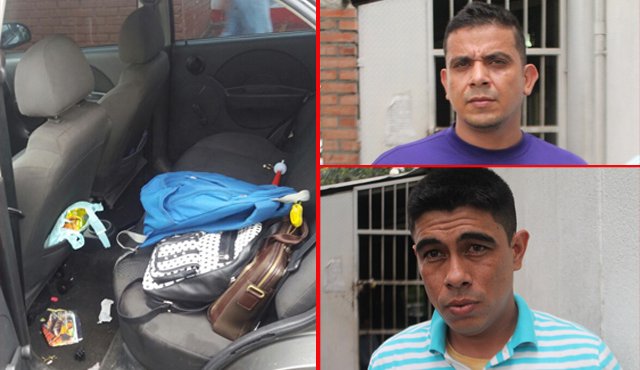 Alexander Acuña Solano (arriba) y César Iván Mena Torres (abajo). Cortesía