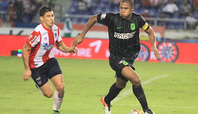 Junior 1 - 1 Nacional. Colprensa