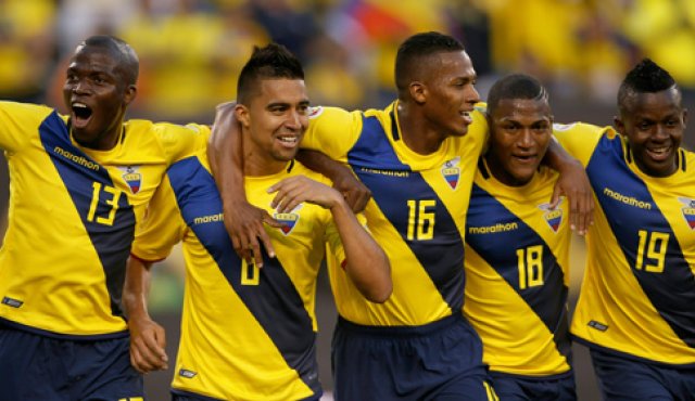 Selección de Ecuador. AFP