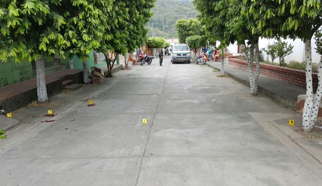 Los delincuentes emprendieron la huida hacia Lourdes. Cortesía