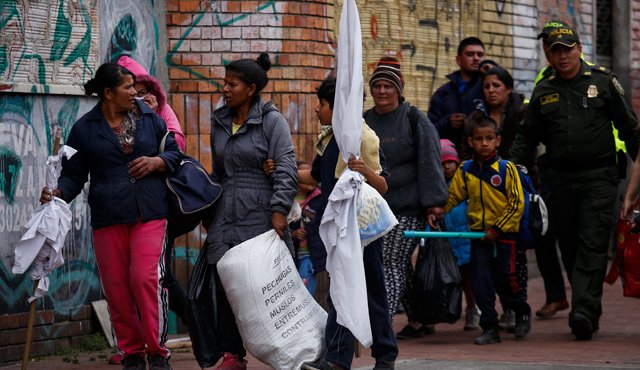 El Gobierno reportó 113.700 nuevos desplazados el año pasado, según la Agencia de Naciones Unidas para los Refugiados (ACNUR). Colprensa