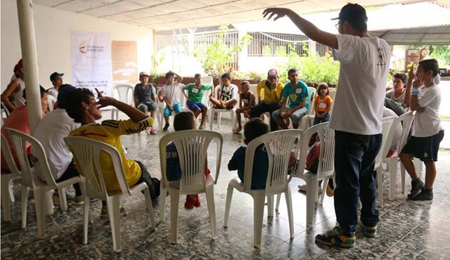 La casa de cultura de Tibú, Oro Negro Crew, el Colegio Policarpa Salavarrieta, y las pastoral social y de víctimas de Tibú, son otros aliados. Cortesía