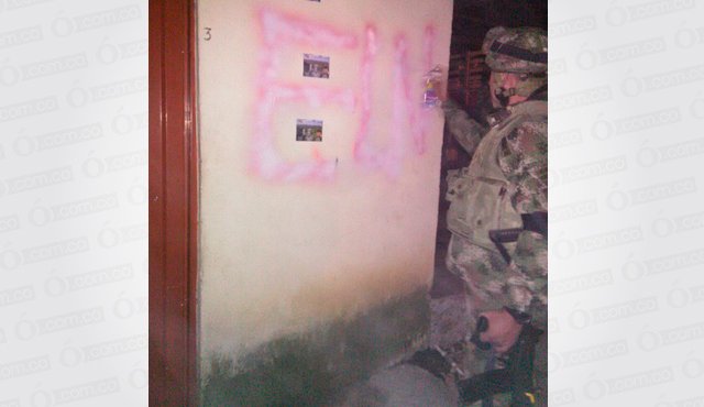 El Ejército Nacional se mantiene en alerta en el departamento ante la celebración de los 52 años de lucha guerrillera del ELN. Suministrada