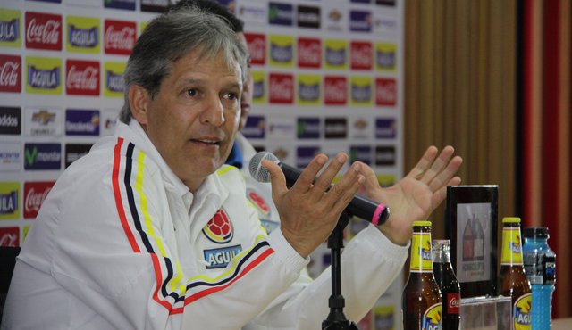 Carlos Restrepo, director técnico de la selección sub-23 de Colombia. Archivo
