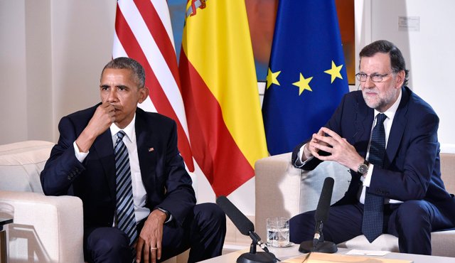 "Compartimos la inquietud por la situación en Venezuela", indicó Obama en España. AFP
