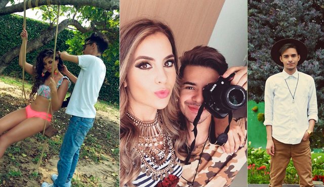 La diseñadora de trajes de baño, Natahly Bernal, confió en su trabajo desde hace un año. Andrea Jaramillo, candidata a Señorita Cúcuta, deja su imagen siempre en manos David Real. Cortesía