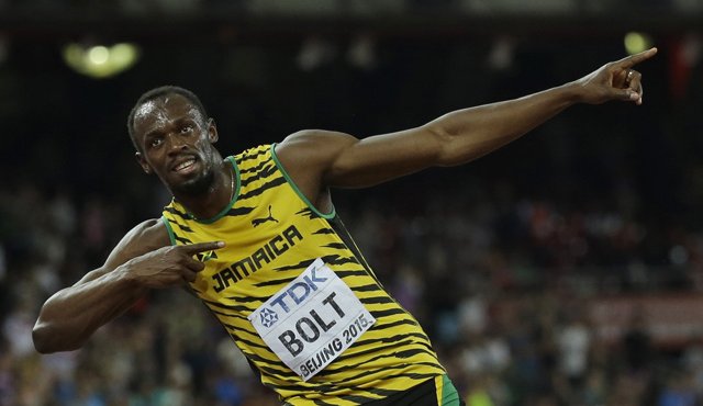 Usain Bolt. AP