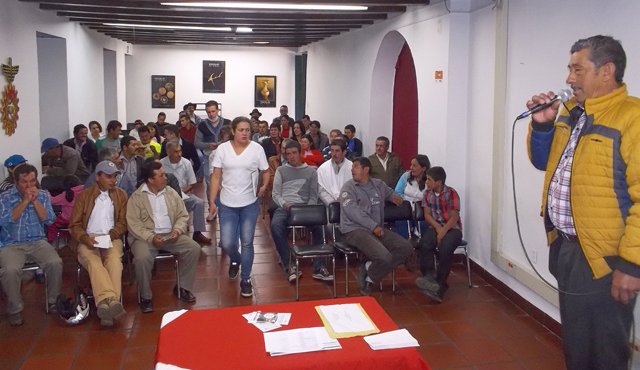 Los delegados del sector urbano conformaron el tribunal de garantías. Igual proceso adelantaron los representantes de la zona rural de Pamplona. Roberto Ospino
