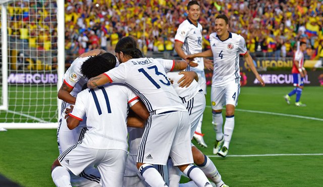 La selección de Colombia mantuvo su puesto. Archivo