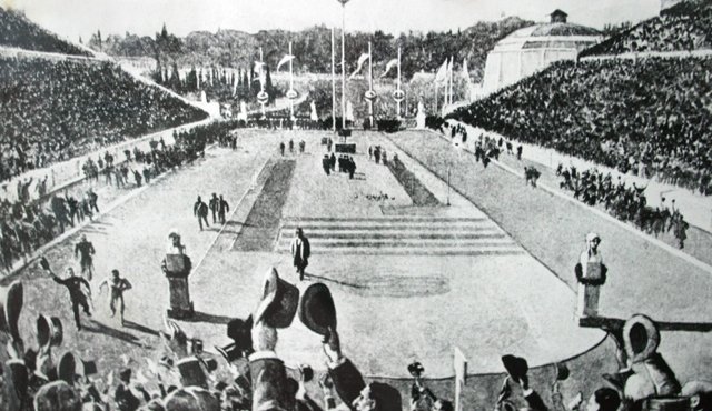 En Antenas se realizaron los primeros juegos. Del 6 al 15 de abril de 1896. Internet