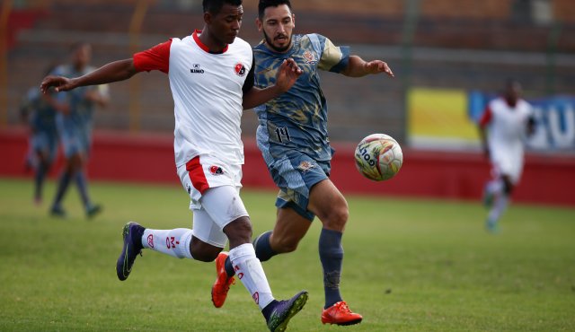 Los rojinegros no brillaron, su poca ofensiva los llevó a salir derrotados. Colprensa
