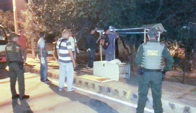 Durante la acción, que se realizó en la madrugada de este sábado, no se presentaron disturbios. La Policía hace presencia en el lugar recuperado. Cortesía