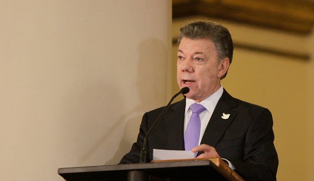 Juan Manuel Santos, presidente de Colombia Archivo