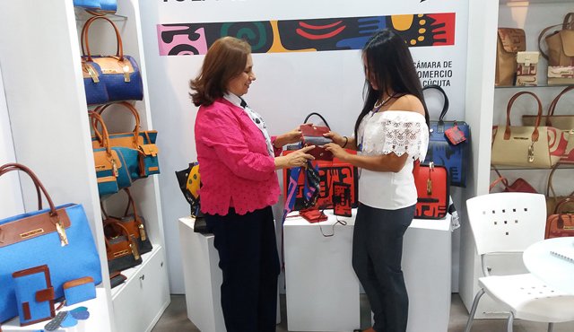 La diseñadora cucuteña presentó sus dos primeras colecciones en la pasada edición de Colombiamoda en Medellín. Daniela Sánchez