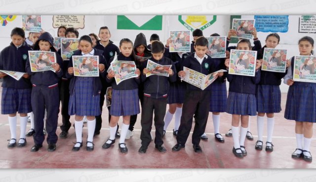 Estudiantes de grado séptimo de la Institución I.E Colegio Ortún Velasco de Cácota. Cortesía
