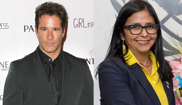 “Tengo al amor de mi vida aquí en Venezuela con la que espero casarme en algún momento, (...) Delcy Rodríguez”, dijo el actor. Internet