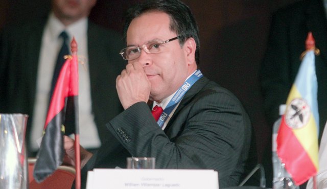 William Villamizar Laguado, gobernador de Norte de Santander, a quien le fue decretada la pérdida de la investidura en calidad de concejal para el periodo 2001-2003. Archivo