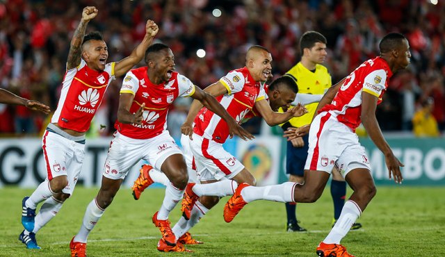 Independiente Santa Fe se convirtió no solo en el primer equipo colombiano en ganar la Suruga Bank. Colprensa