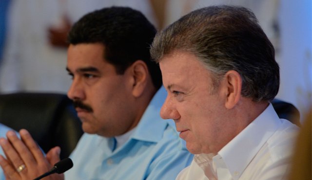 La frontera fue cerrada por Nicolás Maduro (izquierda) el 19 de agosto del 2015. Colprensa
