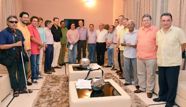 Se acerca el día... Vamos camino a La Paz. tuiteó la cuenta oficial de los miembros plenipotenciarios delegados por el Presidente de la República en la Mesa de Conversaciones de La Habana. Tomada de Internet