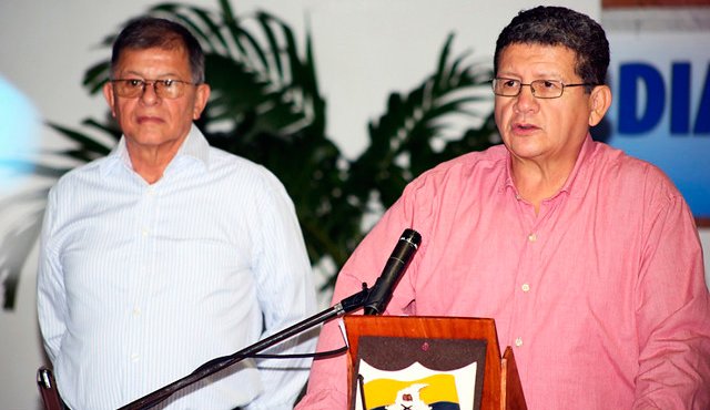 Delegación de las Farc. Archivo