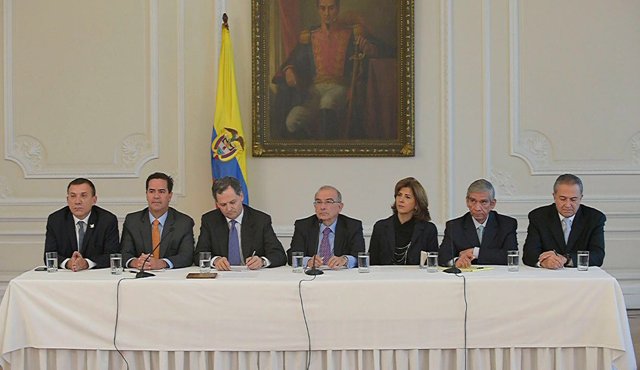 El comisionado de paz, Sergio Jaramillo, señaló que ya están en marcha los protocolos del cese el fuego y que esperan facilitar la instalación de la Misión Política en el territorio lo más pronto posible; mientras se analiza la posibilidad de que el acuerdo se firme en la ONU. Colprensa