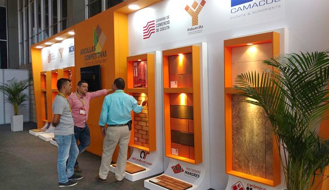Empresarios participaron en la rueda de negocios que se llevó a cabo en el marco de la feria más importante del sector de la construcción, en Medellín. Cortesía