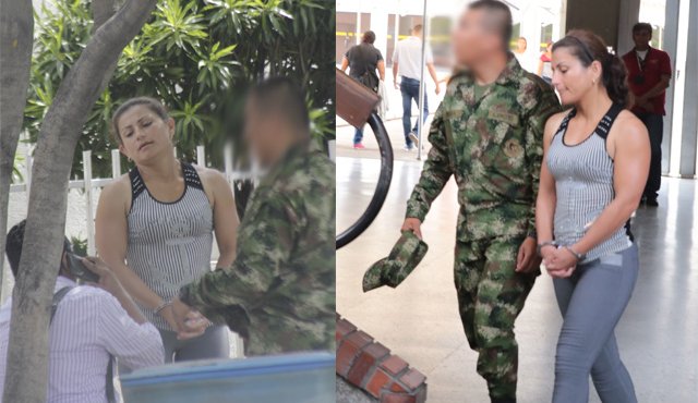 Capturada por el ejército en El Tarra Obando