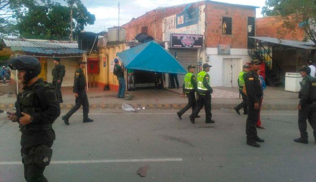 Las operaciones buscan controlar la invasión de espacio público que se ha venido presentado en el corregimiento La Parada. Cortesía