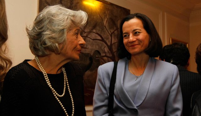 Las exequias de Clara González de Rojas (izquierda) serán este jueves en Bogotá. Colprensa