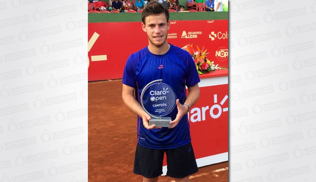 El argentino Diego Schwartzman se impuso sobre el brasileño Rogeiro Dutra Silva por parciales de 6-4 y 6-1. Colprensa