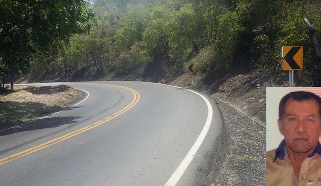 En este sector de la vía a El Zulia ocurrió el accidente. La Opinión