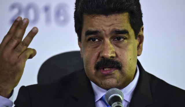 Nicolás Maduro, presidente de Venezuela. AFP