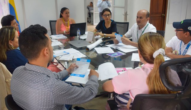 Funcionarios de la alcaldía, secretaría de equidad de género y del ICBF, hicieron parte de la jornada. Cortesía