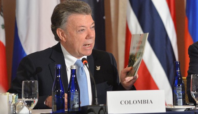 Juan Manuel Santos. AFP