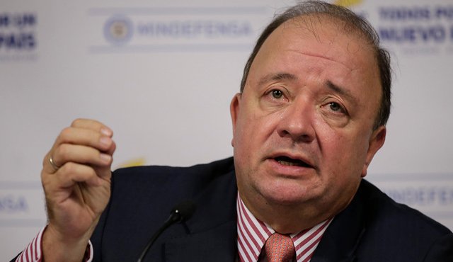 Luis Carlos Villegas, ministro de Defensa. Archivo