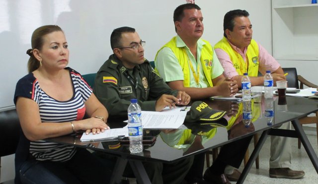 Delegados de la secretaría de seguridad ciudadana y la Policía escucharon a los ediles. La próxima reunión será convocada por la Procuraduría regional, entidad que se puso a disposición de la comunidad. Cortesía