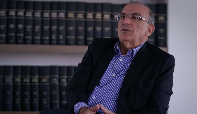 Humberto de La calle, jefe negociador del Gobierno con las Farc en La Habana, Cuba. Colprensa