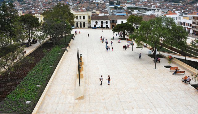 El parque Águeda Gallardo será promovido a través de un aplicativo móvil. Cortesía
