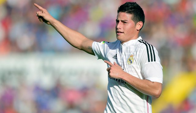 El seleccionador José Pékerman convocó a James Rodríguez para disputar con Colombia los próximos partidos de eliminatorias contra Paraguay y Uruguay. Archivo