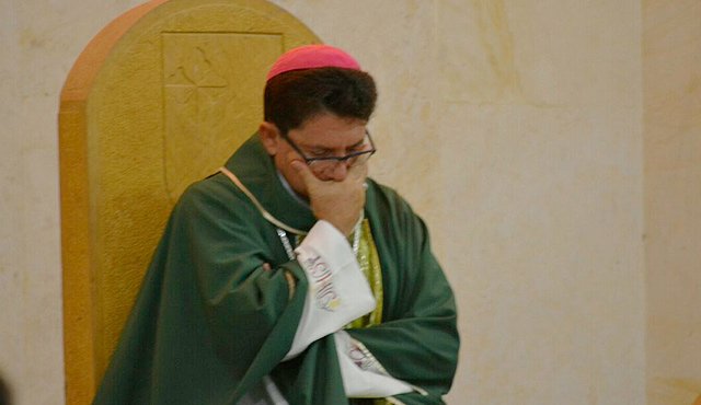 Monseñor Omar Alberto Sánchez Cubillos, obispo de Tibú. Edinsson Figueroa