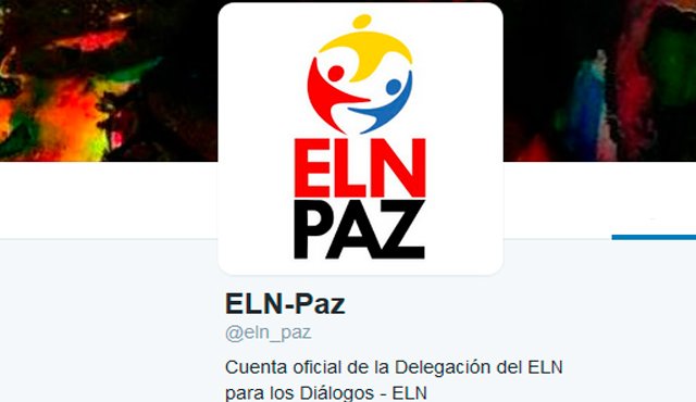 Cuenta de Twitter del Eln. Internet