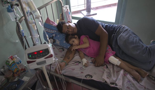 Sus familiares no tenían idea de lo mucho que iban a empeorar las cosas. AP