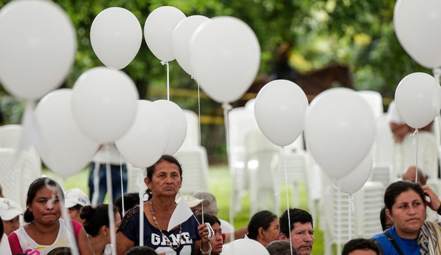 Las víctimas que ha dejado el conflicto armado en Colombia recibieron con beneplácito el Premio Nobel de Paz otorgado al presidente Juan Manuel Santos. Colprensa