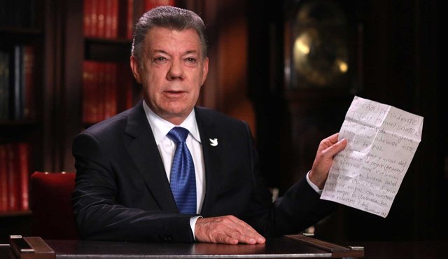 Santos reveló que durante las conversaciones se ha puesto en evidencia que hay temas y objeciones que más que diferencias, se consideran malentendidos. Cortesía
