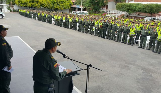 En la actualidad la Policía Metropolitana cuenta con un pie de fuerza de 3.309 hombres. De conseguirse la recategorización que plantea la Alcaldía. Cortesía