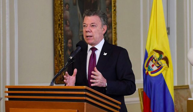 El presidente Santos resaltó el diálogo que se ha venido realizando con los distintos sectores del ‘Sí’ y del ‘No’. Colprensa