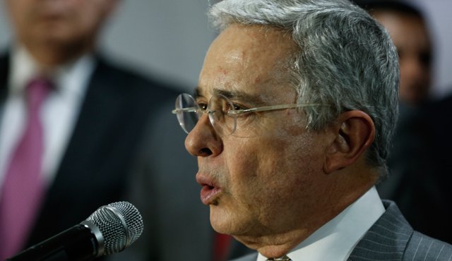 Ávaro Uribe, senador del Centro Democrático. Colprensa